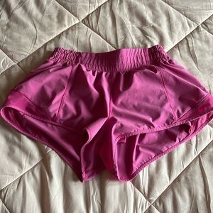 Lululemon Sonic Pink Shorts